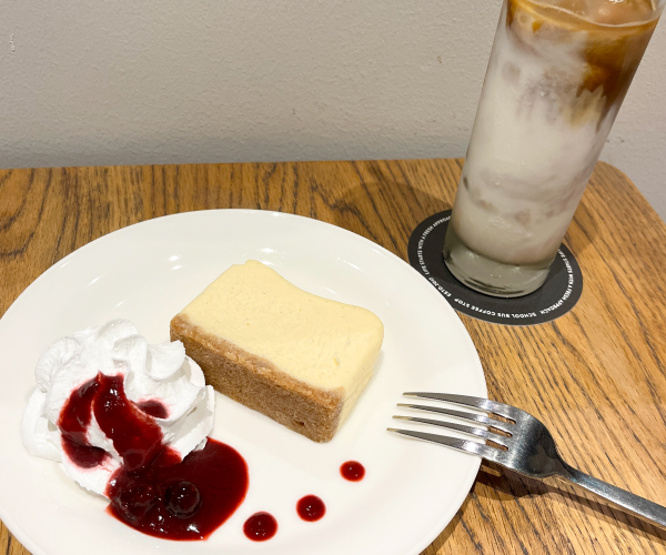 ベリーとクリームチーズのパンケーキ