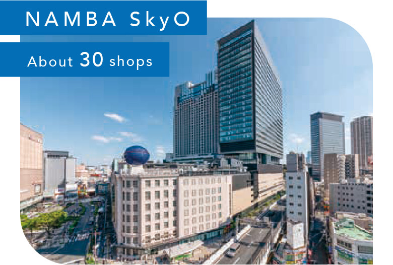 Namba SkyO About 30 shops
