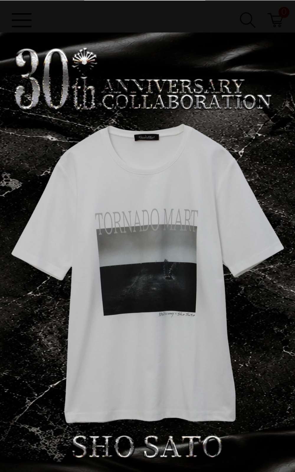 新作入荷‼️ Sho SatoxTMコラボTシャツ | トルネード マート ワールド