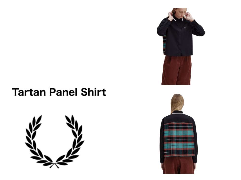 FRED PERRY】Tartan Panel Shirt | フレッドペリー | ショップニュース