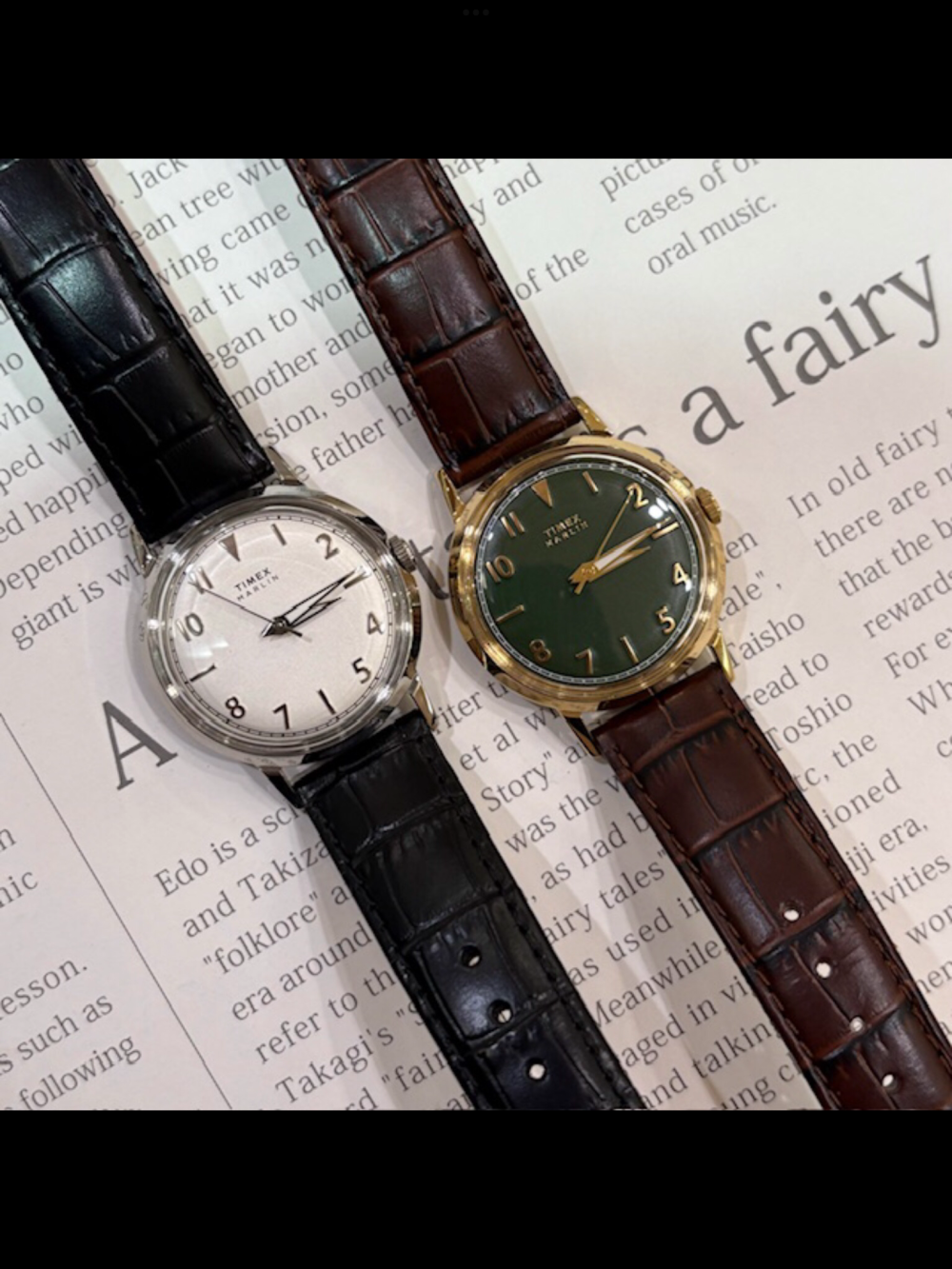 まーりん TIMEX】名作マーリン、クォーツになって新登場！ | チックタック