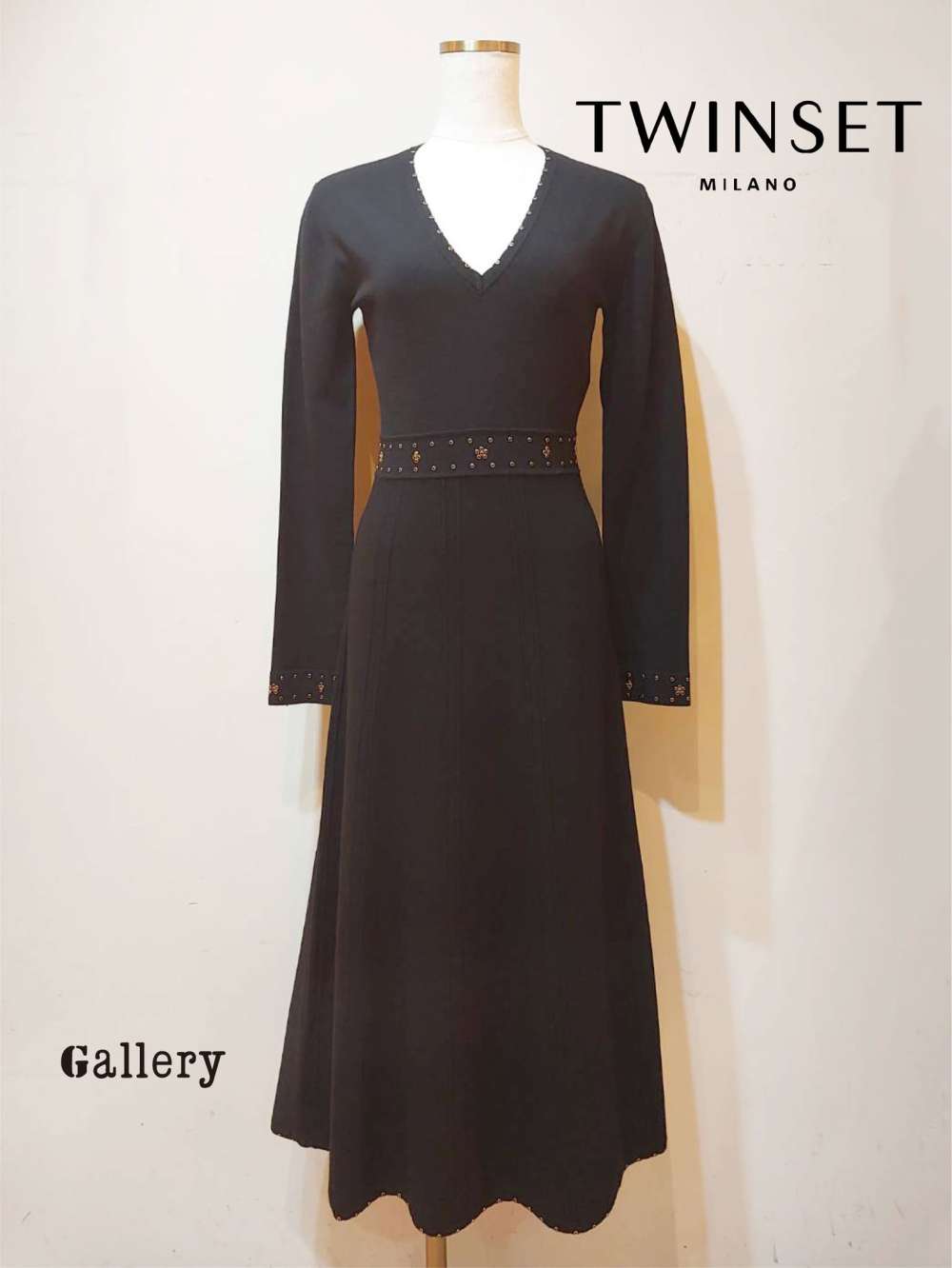 TWINSET ツインセット オープンワーク ドレス ワンピース ◇TWINSET◇ニットドレス入荷 | ギャラリー | ショップニュース