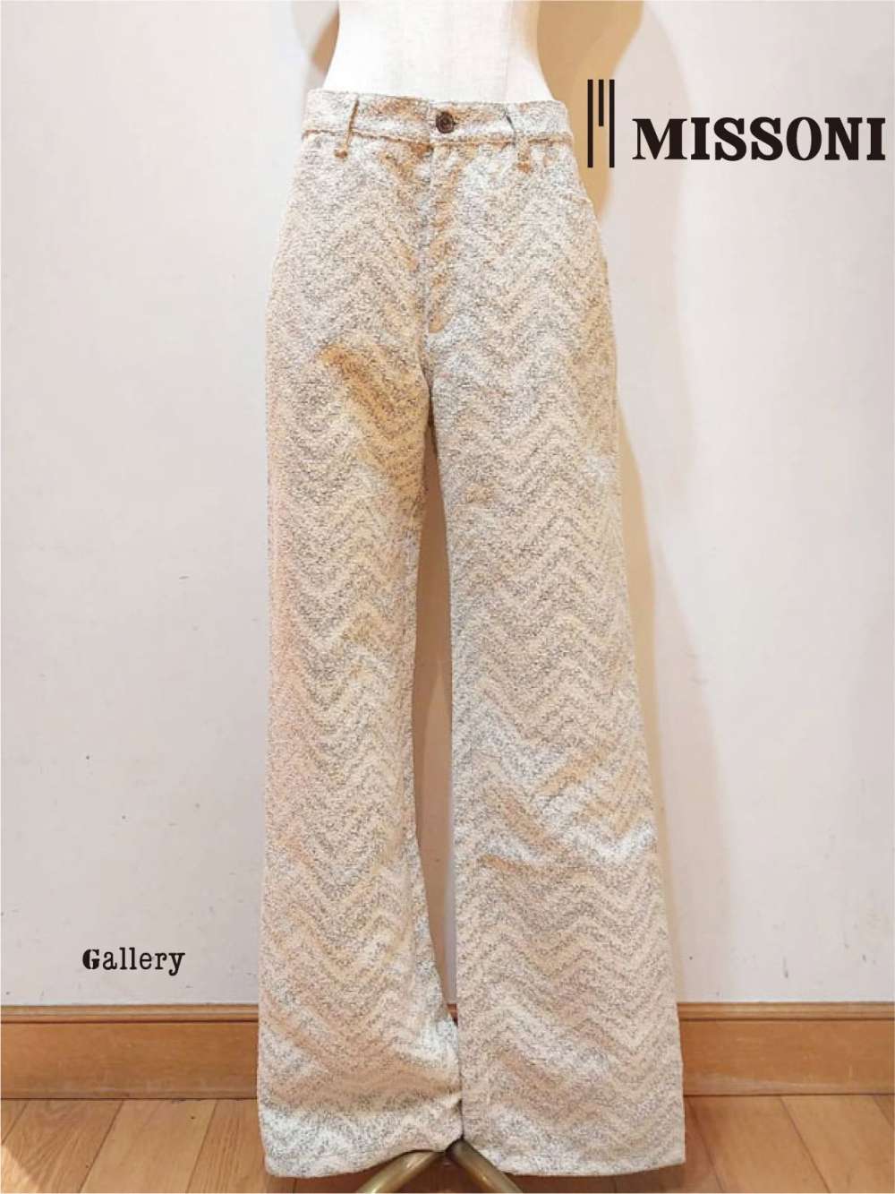 MISSONI*ミッソーニ　カジュアルロングパンツ　コットンレース　ガウチョ ◇MISSONI◇パンツ入荷 | ギャラリー | ショップニュース | なんばまるっと