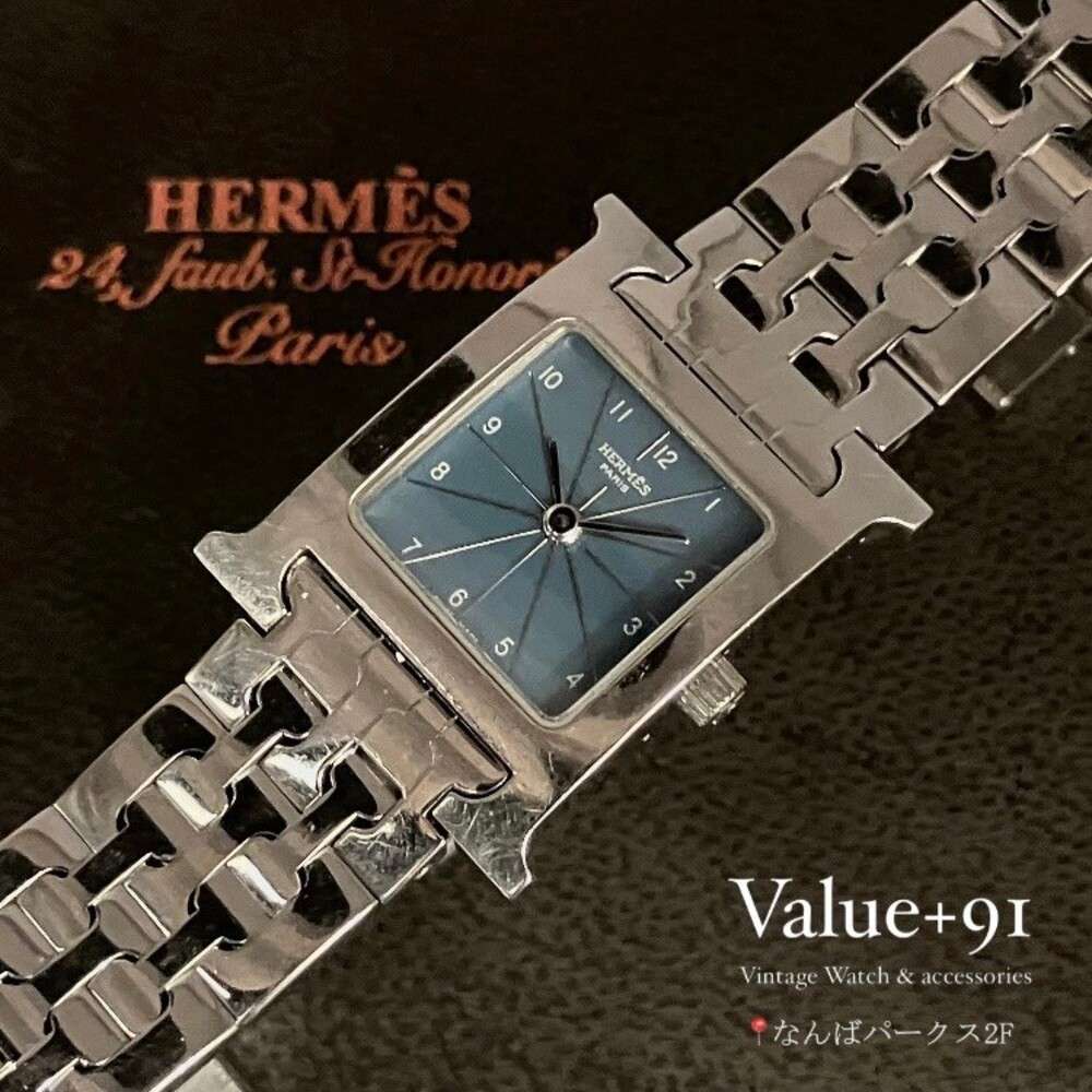 レディース本日限定値下げ♡HERMES♡美品♡ Hウォッチ 腕時計