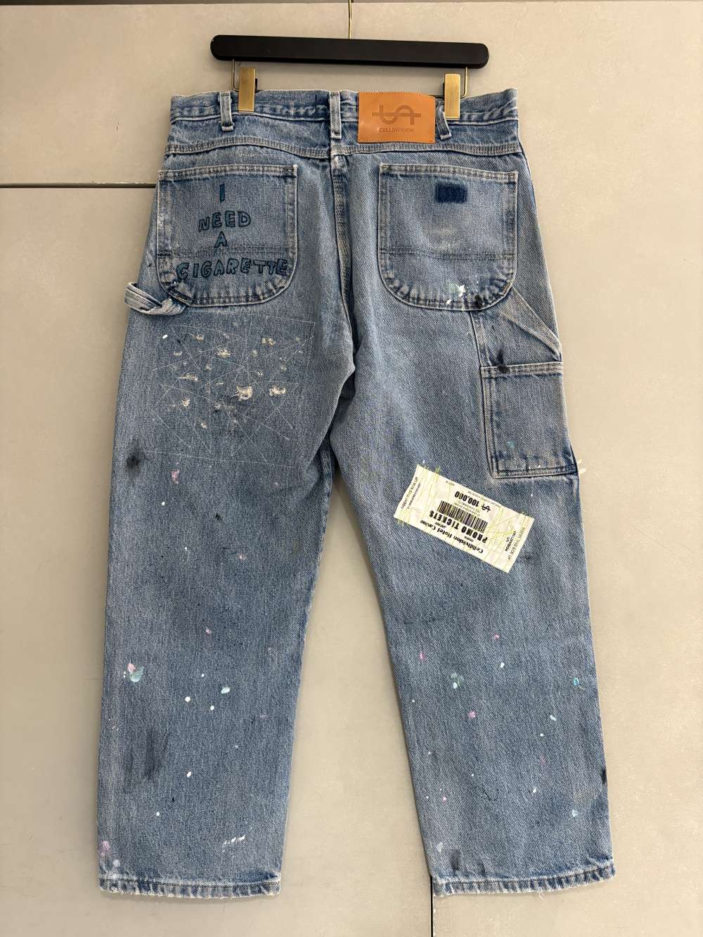 新品 CVTVLIST × ロイヤルフラッシュ ペイント デニムパンツ (0)Ⓗ CELLDIVISION】新作デニム入荷♪ | ロイヤル フラッシュ | ショップ