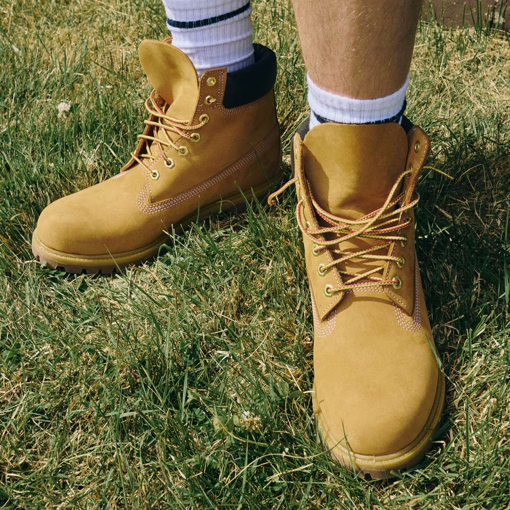Timberland ブーツ イエローブーツ プレミアム ブーツ 定番】6インチ プレミアム ウォータープルーフ ブーツ