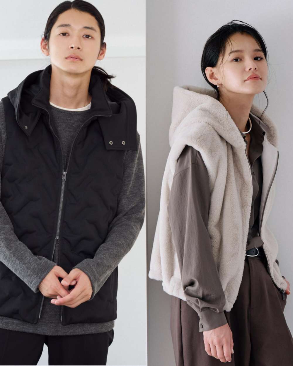 【Ray 】CABaN ポンチョ　ベージュ×紺 新商品とイベントのお知らせ☆ | コムサイズム | ショップ