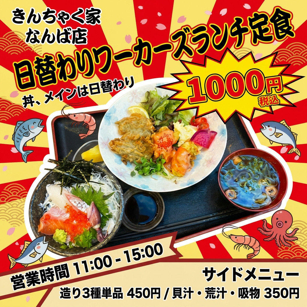 元祖しらす丼 きんちゃく家